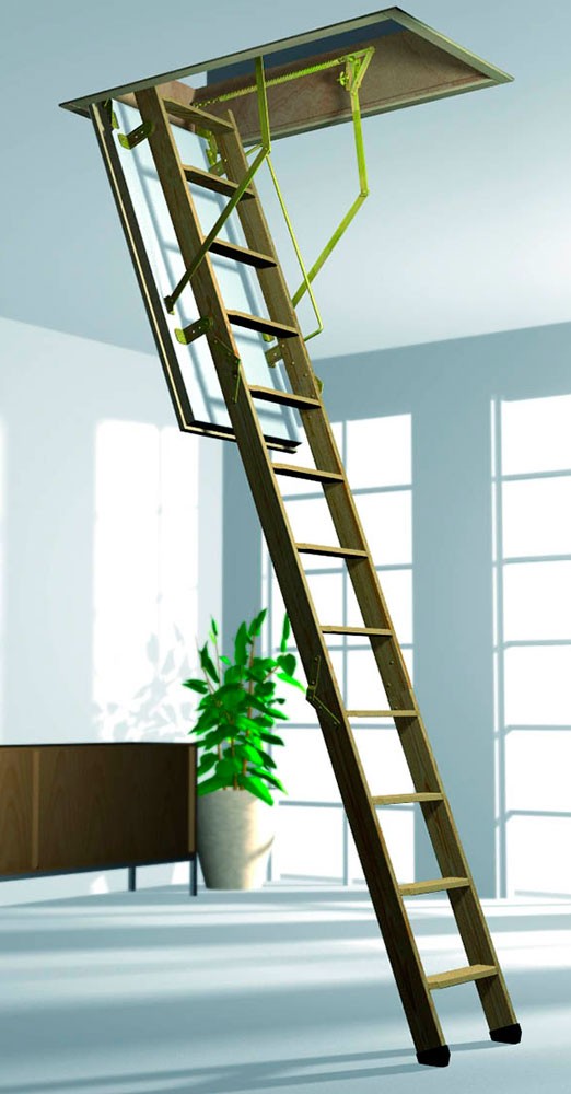 Чердачная лестница премиум класса Roto Norm 8/3 ISO-RC